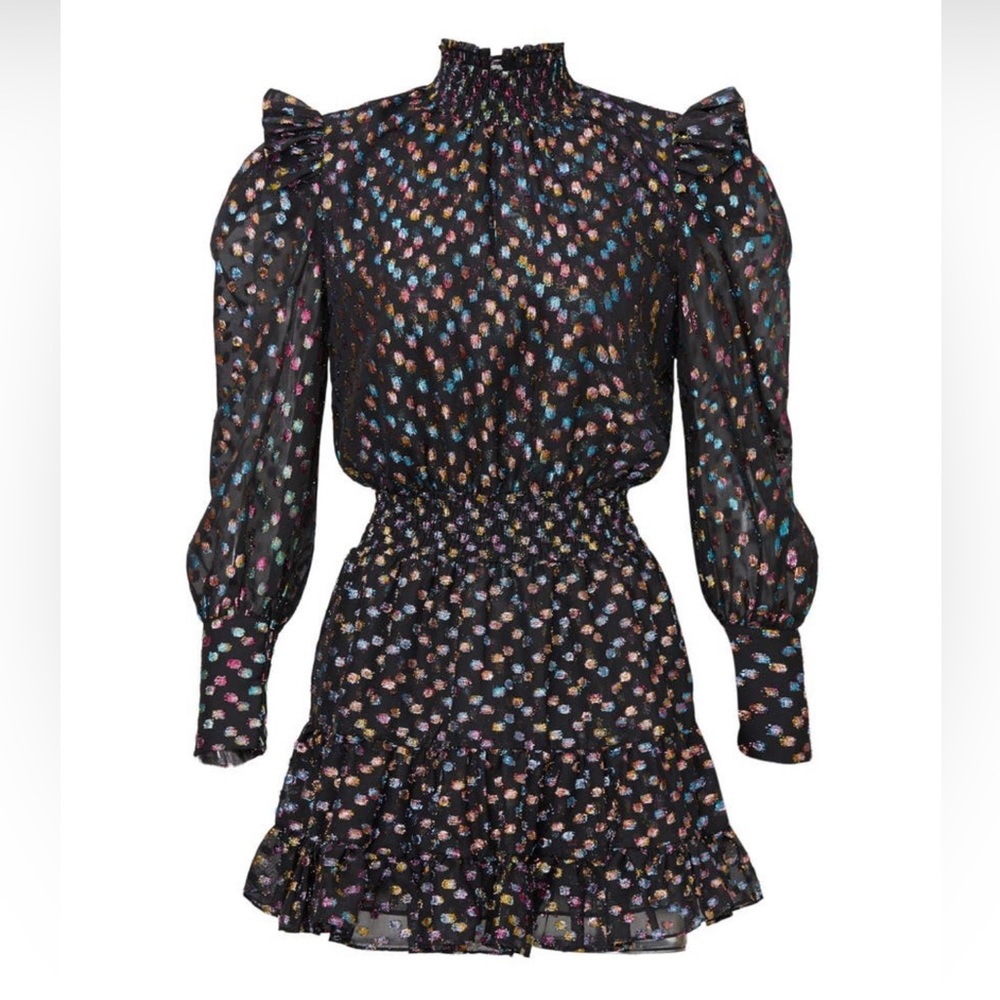 MISA GIANNA POLKA DOT DRESS